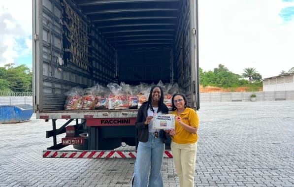 Salvador Produções doa 1 tonelada de alimentos ao Projeto Bahia sem Fome