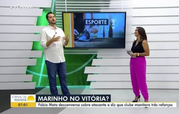 VÍDEO: Castellucci dá resposta atravessada a Camila Oliveira ao vivo na TV Bahia e irrita web