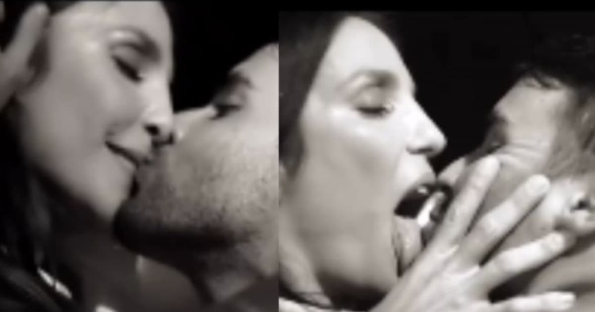 Com muito beijo na boca, Ivete Sangalo publica vídeo em homenagem a marido