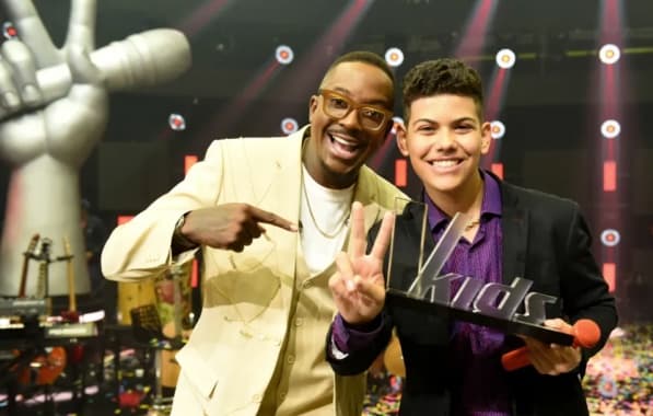 Cantor baiano Henrique Lima é campeão do The Voice Kids