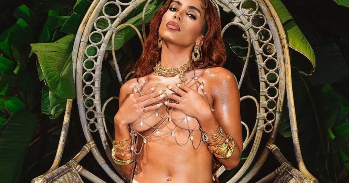 Anitta sensualiza em campanha da “Savage X Fenty”, marca de lingerie da Rihanna