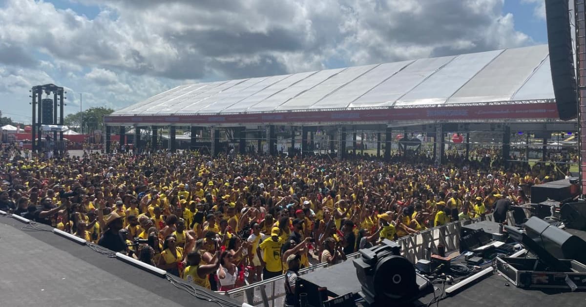 16ª edição do Salvador Fest tem entrada tranquila no Parque de Exposições; confira ordem das atrações 