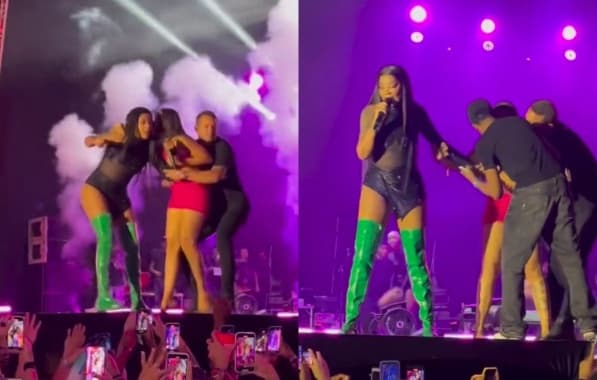 VÍDEO: Mulher invade show de Ludmilla no Salvador Fest para procurar "Lili" e causa revolta na artista