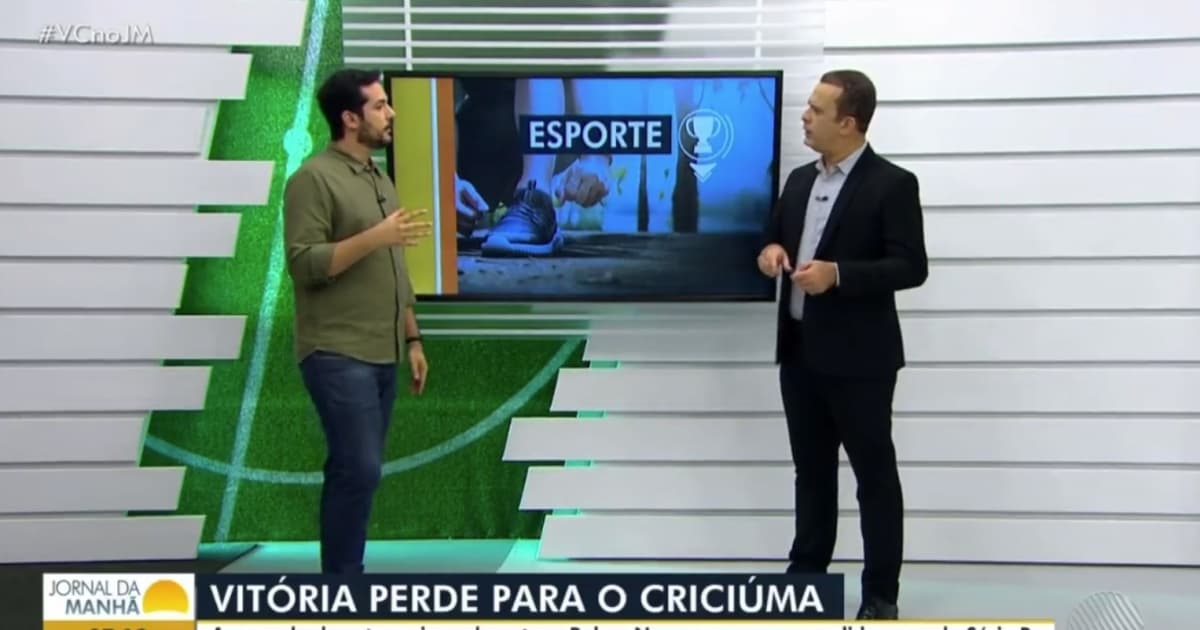 VÍDEO: Castellucci erra resultado de partida na TV Bahia e viraliza na web