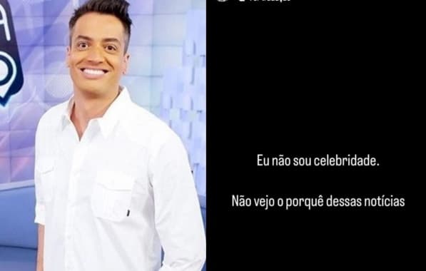 Leo Dias trai namorado, vira manchete e reclama: “não vejo o porquê dessas notícias”
