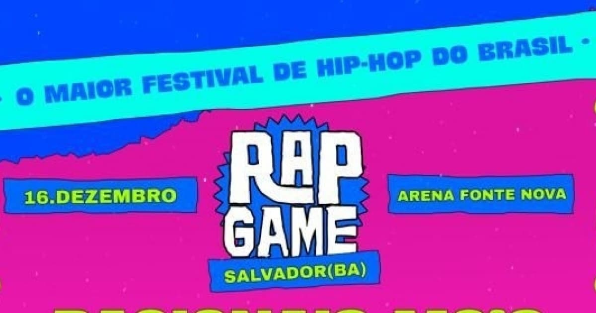 Festival Rap Game anuncia virada de lote e abertura de novo setor arquibancada