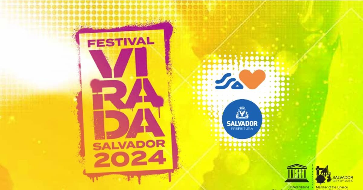 Confira programação completa do “Festival Virada 2024”, em Salvador