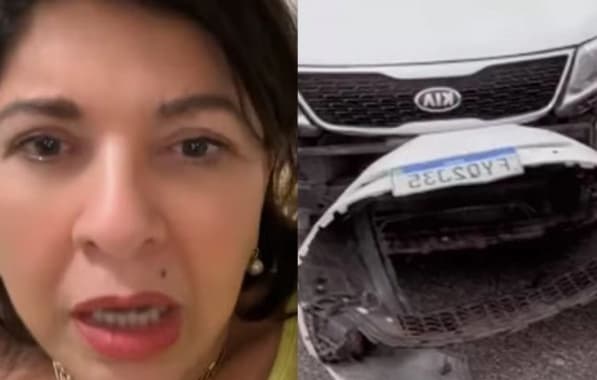 Roberta Miranda sofre acidente de carro: "Susto foi grande"