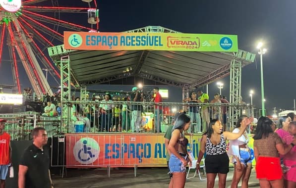 Espaço acessível promove a inclusão de PCDs no Festival Virada Salvador