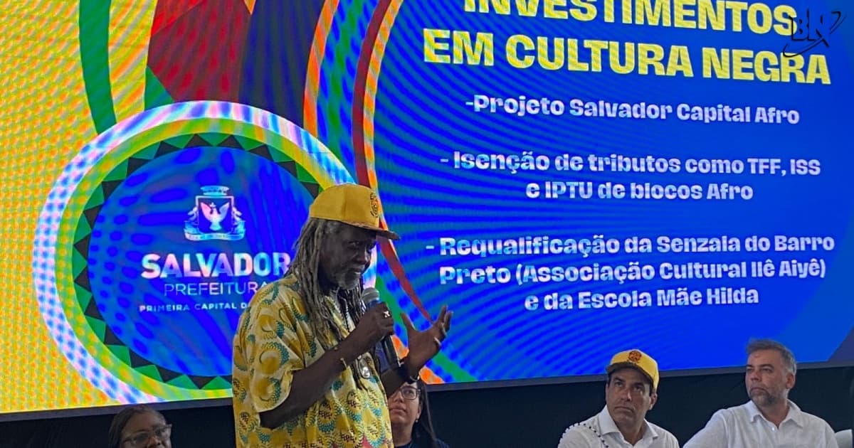 Vovô volta a criticar problemas com patrocínios no Carnaval: “Tem cervejaria que bloqueou o dinheiro do Ilê”