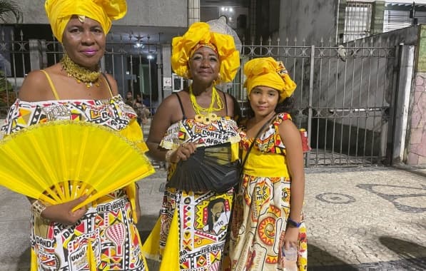 Família prestigia segundo dia de desfile do Ilê Aiyê: “É muito gratificante”