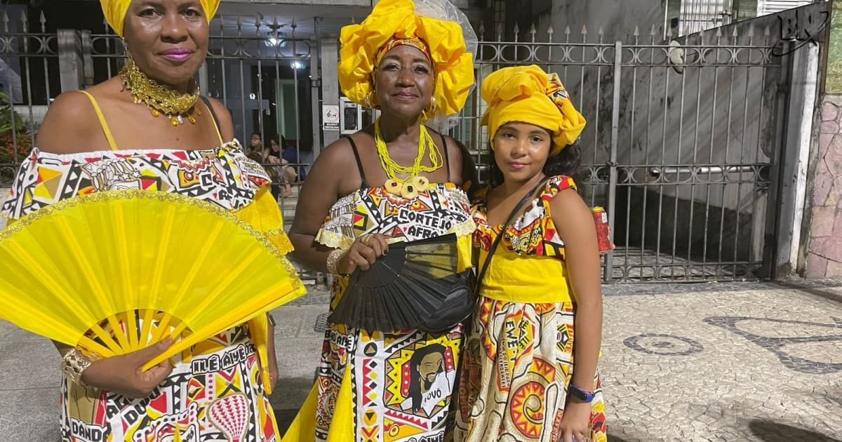 Família prestigia segundo dia de desfile do Ilê Aiyê: “É muito gratificante”