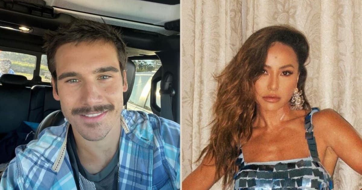 Nicolas Prattes assume romance com Sabrina Sato durante desfile das campeãs em SP, confirma colunista