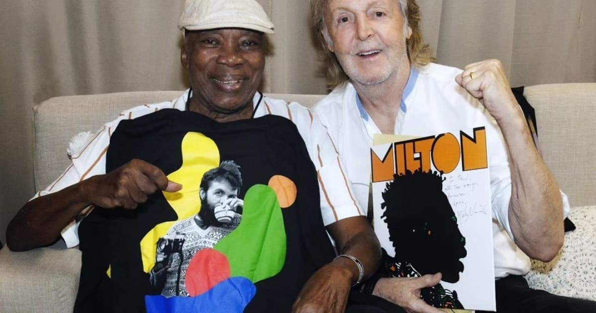 Milton Nascimento e Paul McCartney