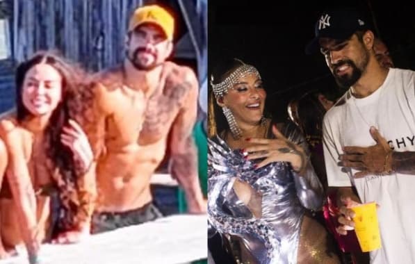 Alinne Rosa e Caio Castro curtem viagem para Morro de São Paulo após beijão no Carnaval