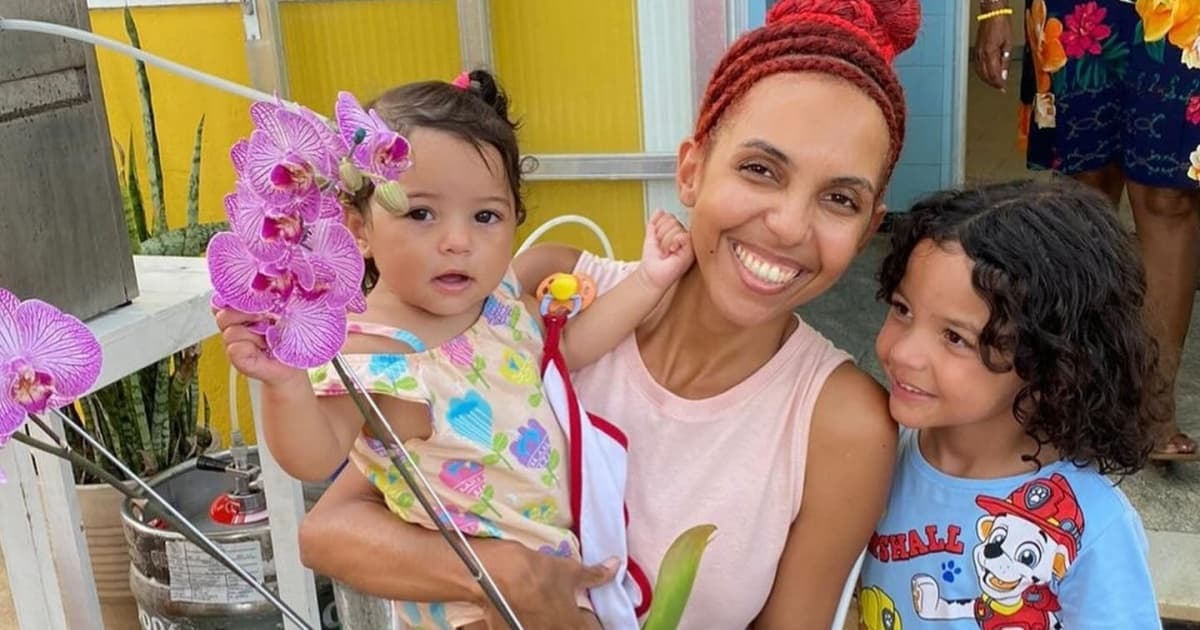 Após ser baleada, jornalista Nathalia Santos recebe alta e reencontra filhos