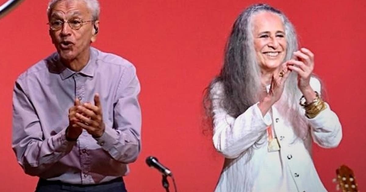 Caetano Veloso e Maria Bethânia anunciam valores dos ingressos da turnê; confira