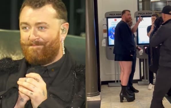 Gente como a gente: Após show no Lollapalooza, Sam Smith come lanche no McDonalds de São Paulo