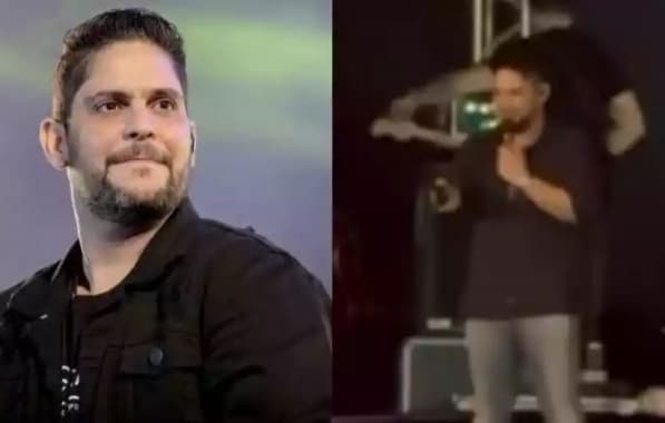 VÍDEO: Jorge, da dupla com Mateus, interrompe show e bronca em fã que arremessou celular no palco