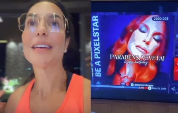 VÍDEO: Ivete Sangalo completa 52 anos e ganha homenagem de fãs na Times Square, nos EUA