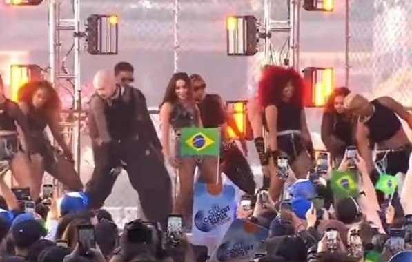 Anitta faz show no The Today Show; Programa teve direito a “bom dia” em português