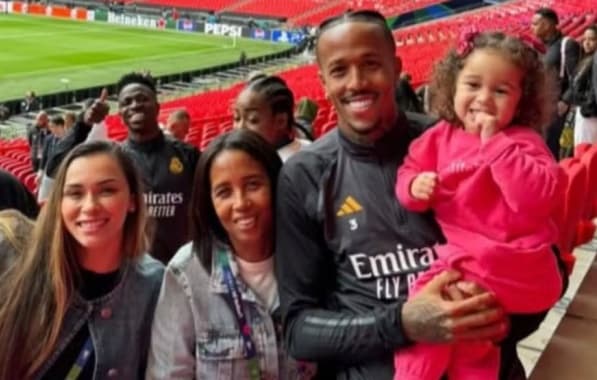 Após polêmicas, Eder Militão comemora vitória na Champions League ao lado da filha
