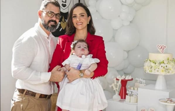 Filha de Juliano e Letícia Cazarré recebe alta de hospital