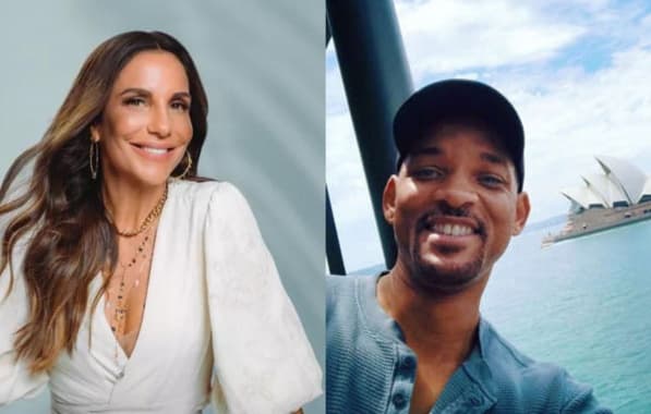 Ivete Sangalo deixa convite para Will Smith visitar a Bahia