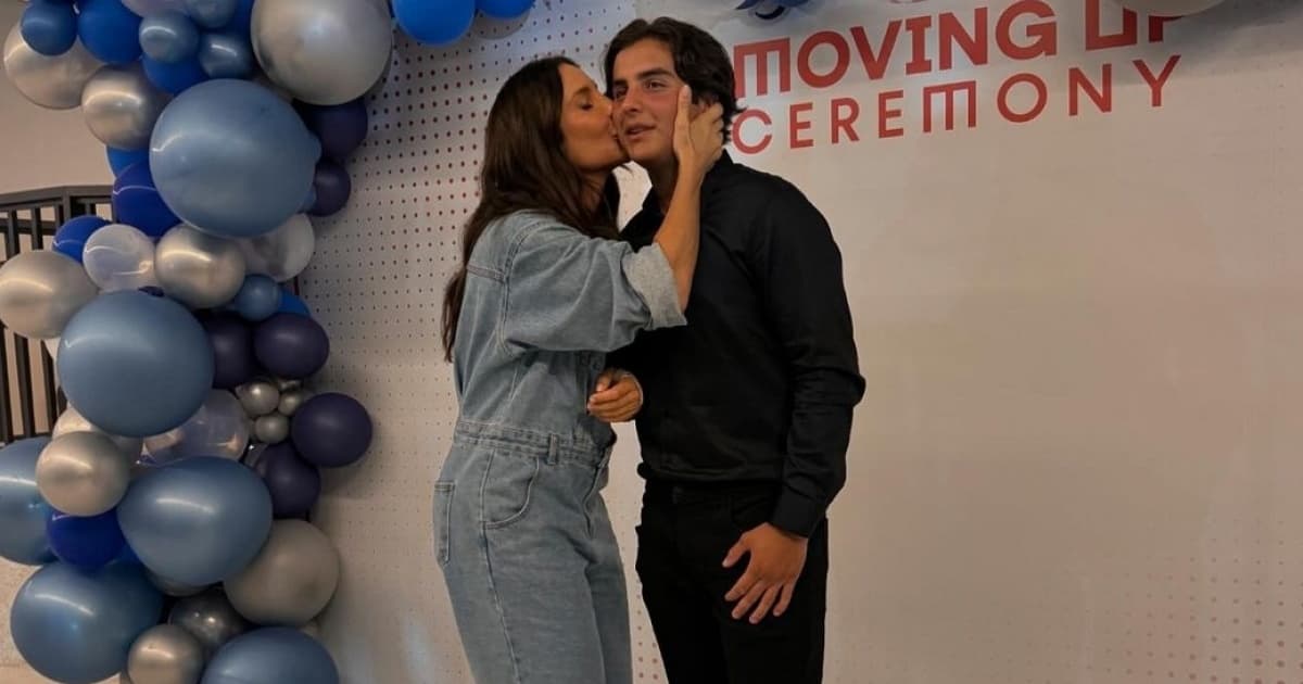 Ivete Sangalo celebra formatura de filho em colégio de Salvador: "Muitas novas experiências"