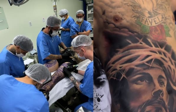 VÍDEO: Igor Kannário recorre a sedação para fazer tatuagens