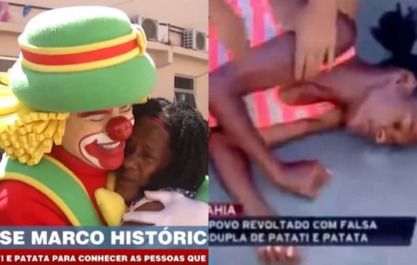 VÍDEO: Patati Patatá se redime com público de Paripe 13 anos após evento cancelado com falsa dupla em Salvador