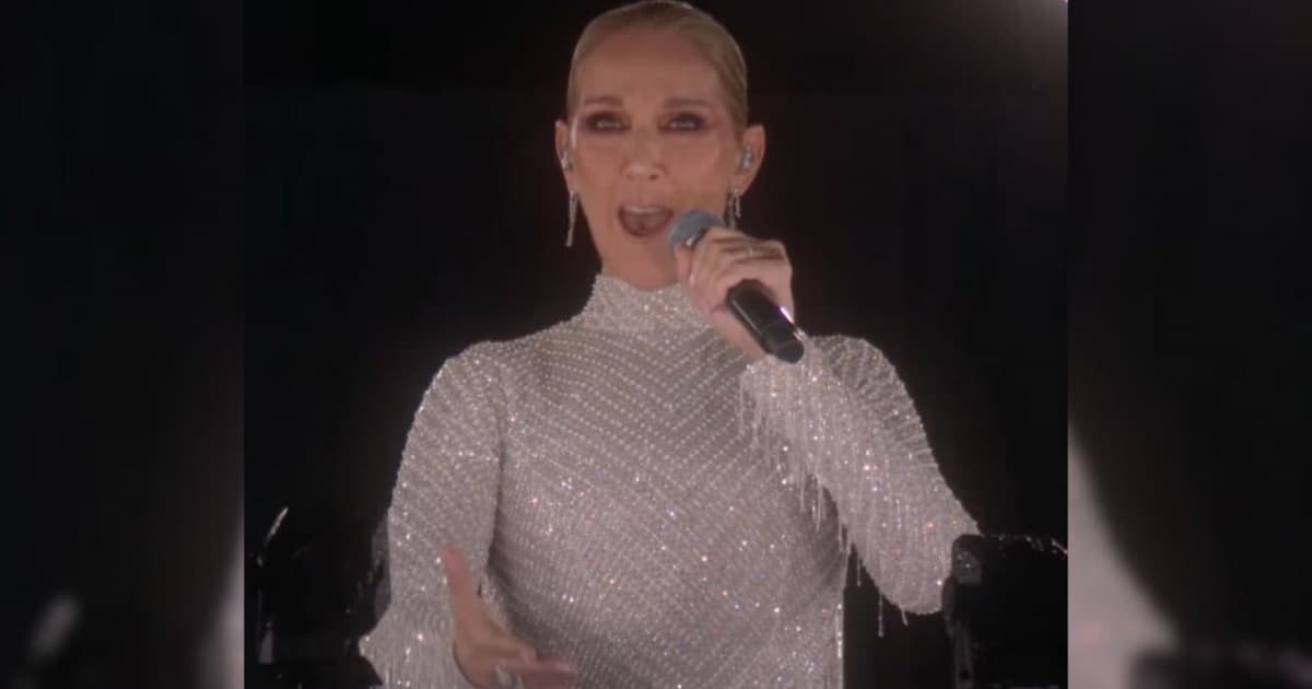 Céline Dion retorna aos palcos durante abertura de Olimpíadas