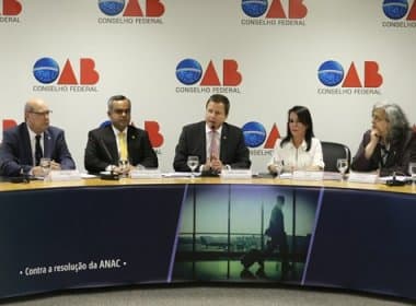 OAB entrará na Justiça para suspender resolução da ANAC sobre bagagens