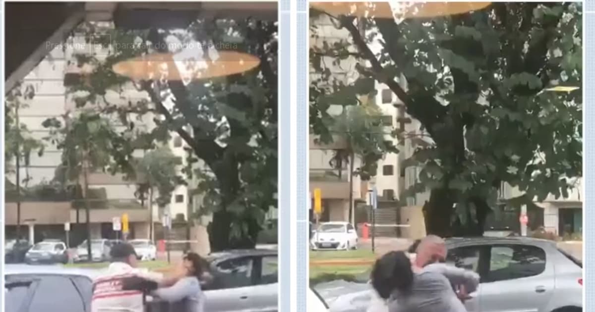 VÍDEO: Advogado é preso por dar socos e derrubar mulher após briga entre cachorros