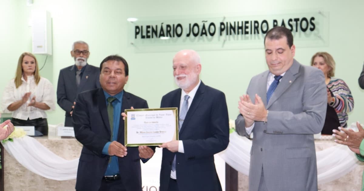 Nilson Castelo Branco recebe título de cidadão de Xique-Xique