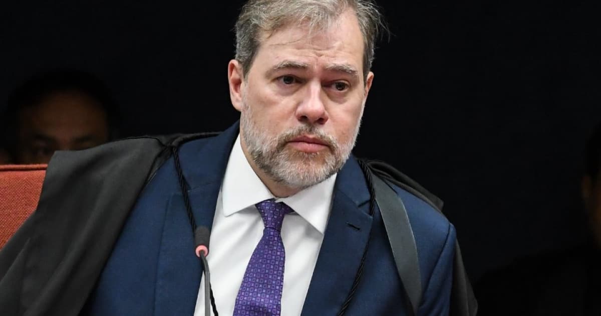 Dias Toffoli na sessão do STF