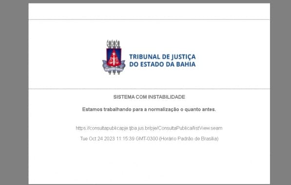 Servidores reclamam de instabilidade no PJe e em internet de comarcas do TJ-BA