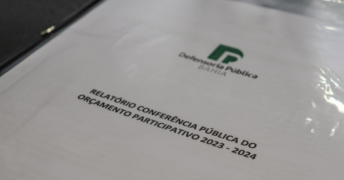 Orçamento participativo da DP-BA indica proteção a minorias como prioridade para 2024