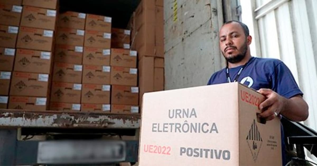 TRE-BA recebe 100% das novas urnas eletrônicas para eleições de 2024