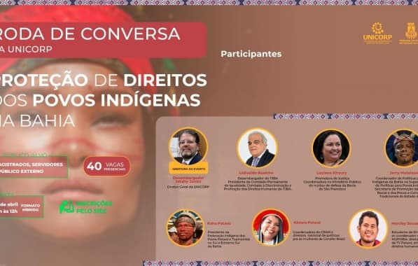 Unicorp promove debate sobre proteção de direitos dos Povos indígenas na Bahia nesta sexta