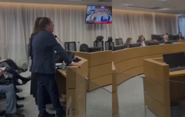 VÍDEO: Advogado pede dispensa do uso da beca durante sessão no TJ-BA por mau-cheiro