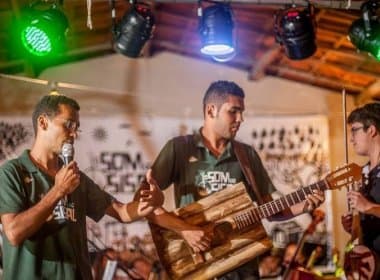Orquestra Santo Antônio usa sisal para construir instrumentos musicais
