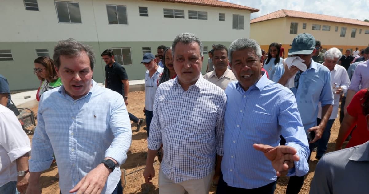 Santo Amaro: Jerônimo Rodrigues e Rui Costa fazem última vistoria em empreendimentos do Minha Casa, Minha Vida 