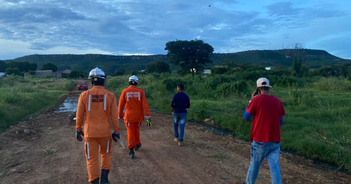 Barreiras: Bombeiros resgatam homem que estava desaparecido após deixar hospital