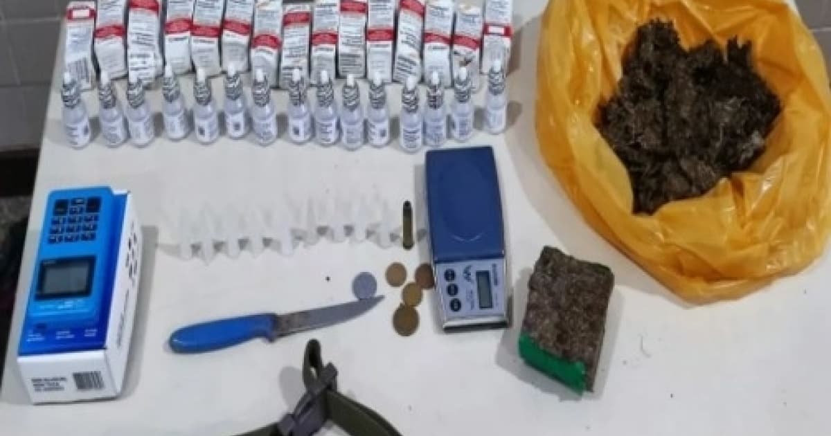 PM interrompe vendas de drogas em Muritiba e Catu após denúncias