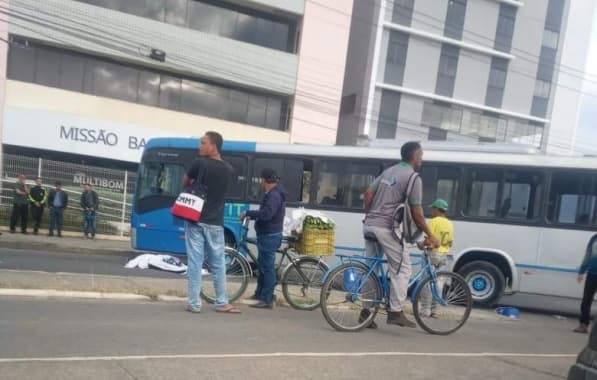 Vitória da Conquista: Motociclista morre ao ser atropelado por ônibus em avenida 