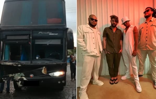Porto Seguro: Ônibus que levava filhos de Brown, Saulo e Tonho Matéria se envolve em acidente 