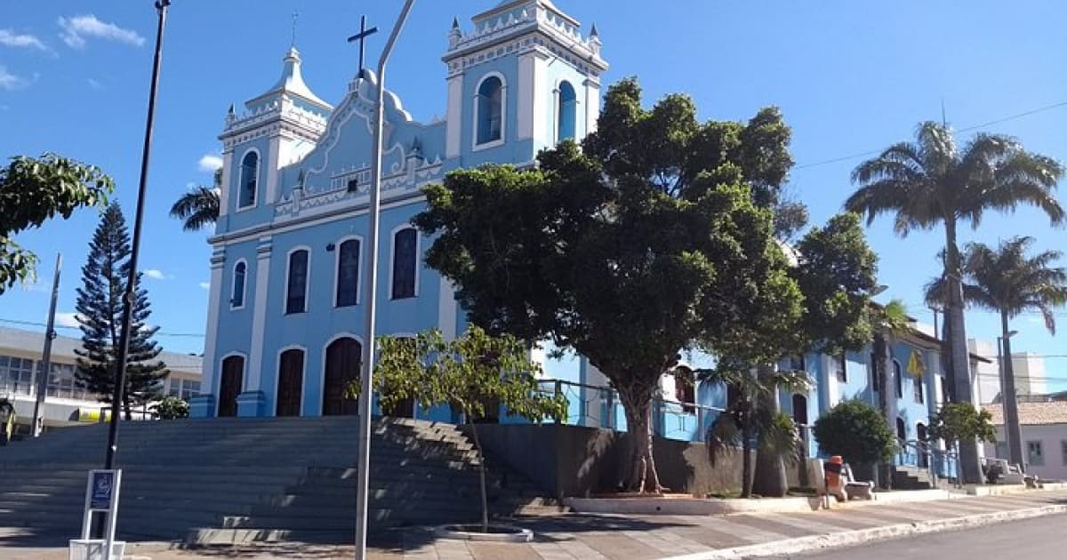 Igreja azul em Brumado