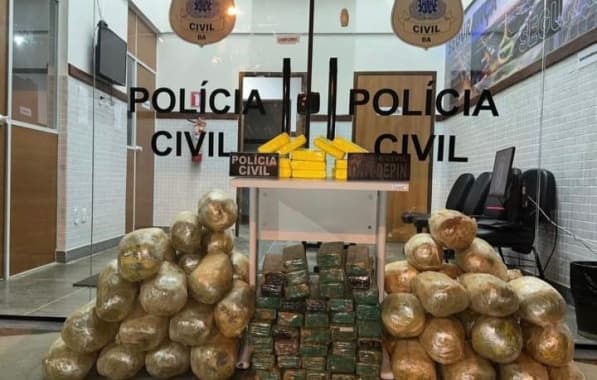 Polícia Civil apreende 111 quilos de maconha e cocaína no interior
