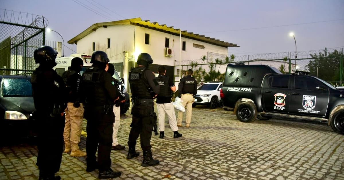 Operação afasta agentes suspeitos de permitir entrada de material para detentos em presídio de Feira